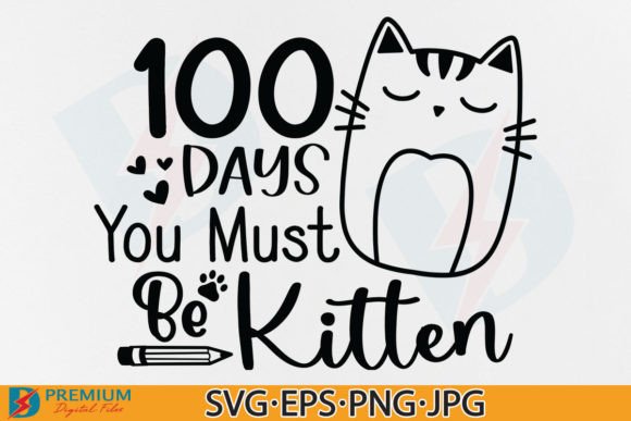 100 Days Must Be Kitten SVG Review for Embroidery Projects