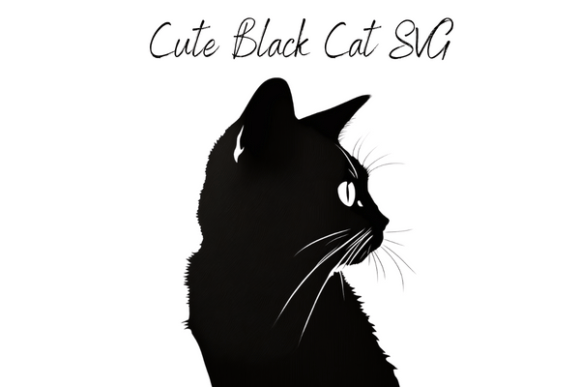 Cute Black Cat SVG Review for Embroidery Projects