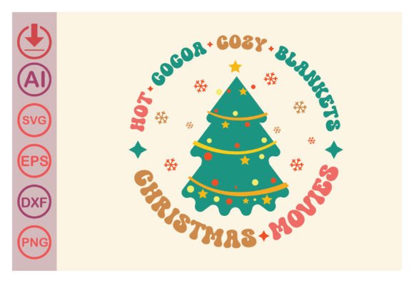 Hot Cocoa Cosy Blankets Christmas Movies Embroidery Design Review
