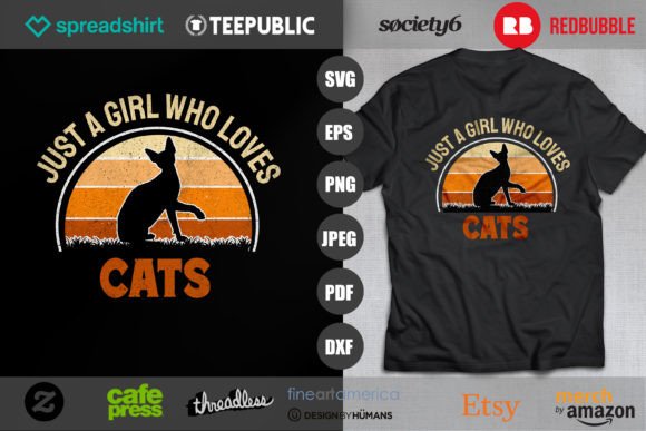 Just a Girl Who Loves Cats Embroidery Design Review