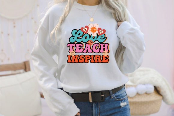 Love TEACH Inspire Embroidery Design Review