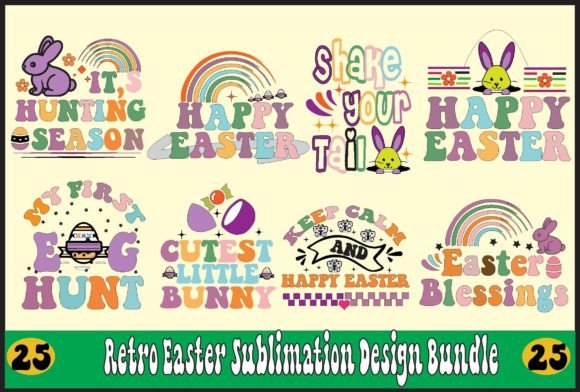 Retro Easter Embroidery Design Bundle Review